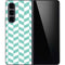 Blue White Chevron Galaxy Z Fold5 5G Skin