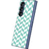 Blue White Chevron Galaxy Z Fold6 Skin