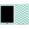 Blue White Chevron iPad Skins