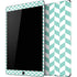 Blue White Chevron iPad Skins