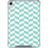 Blue White Chevron iPad 11th Gen (2025) Clear Case