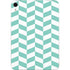 Blue White Chevron Apple iPad Mini Skin