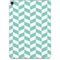 Blue White Chevron Apple iPad Pro Skin