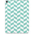 Blue White Chevron Apple iPad Pro Skin