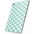 Blue White Chevron Apple iPad Pro Skin