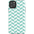 Blue White Chevron iPhone Cases