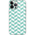 Blue White Chevron iPhone 15 Pro Max Skin