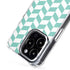 Blue White Chevron iPhone 16 Pro MagSafe Case