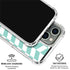 Blue White Chevron iPhone 16 Pro Max Clear Case