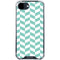 Blue White Chevron iPhone 16e Clear Case