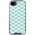 Blue White Chevron iPhone 16e Clear Case