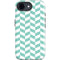 Blue White Chevron iPhone 16e Impact Case