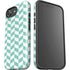 Blue White Chevron iPhone 16e Impact Case