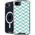 Blue White Chevron iPhone 16e MagSafe Case