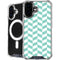 Blue White Chevron iPhone 17 MagSafe Case