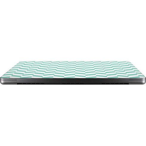 Blue White Chevron Apple MacBook Pro 14-inch Skin