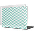 Blue White Chevron MacBook Cases