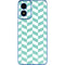 Blue White Chevron Moto G Play 4G (2024) Skin