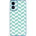 Blue White Chevron Moto G Play 4G (2024) Skin