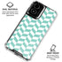 Blue White Chevron Moto G Power 5G (2024) Clear Case