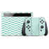 Blue White Chevron Nintendo Skins
