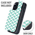 Blue White Chevron Otterbox Defender iPhone Skin