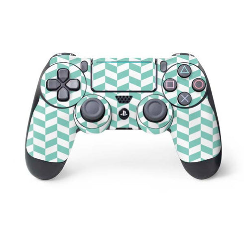 Blue White Chevron PlayStation PS4 Skins