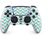 Blue White Chevron PS5 DualSense Edge Pro Controller Skin