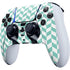 Blue White Chevron PS5 DualSense Edge Pro Controller Skin
