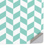 Blue White Chevron PS5 Slim Digital Edition Console Skin