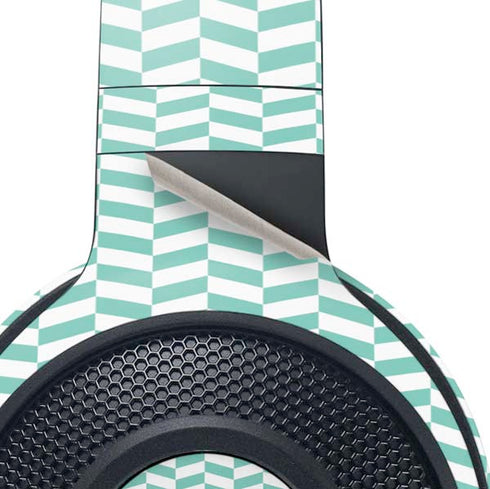 Blue White Chevron Razer Kraken X Skin