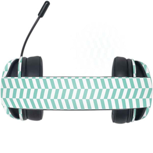 Blue White Chevron Razer Kraken X Skin