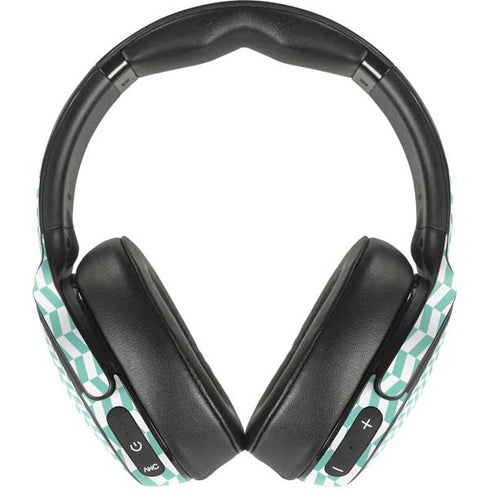 Blue White Chevron Skullcandy Venue Skin