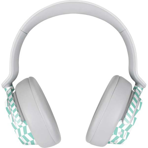 Blue White Chevron Surface Headphones Skin
