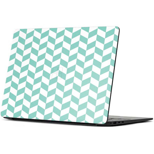 Blue White Chevron Surface Laptop 7 13.8in Skin