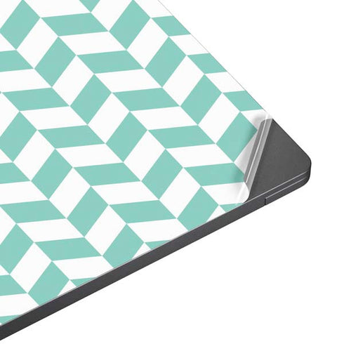 Blue White Chevron Surface Laptop 7 13.8in Skin