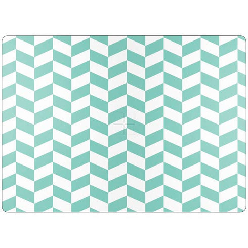 Blue White Chevron Surface Laptop 7 15in Skin