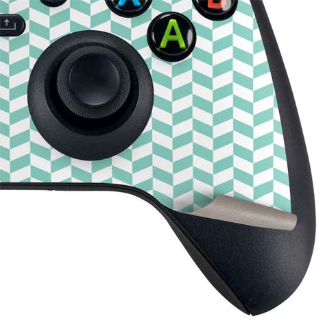 Blue White Chevron XBox Series X Digital Edition Bundle Skin