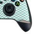 Blue White Chevron XBox Series X Digital Edition Bundle Skin
