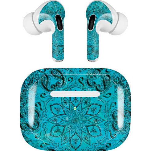 Blue Zen Ginseng AirPods Skins