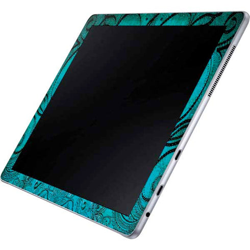 Blue Zen Ginseng Galaxy Book 12in Skin