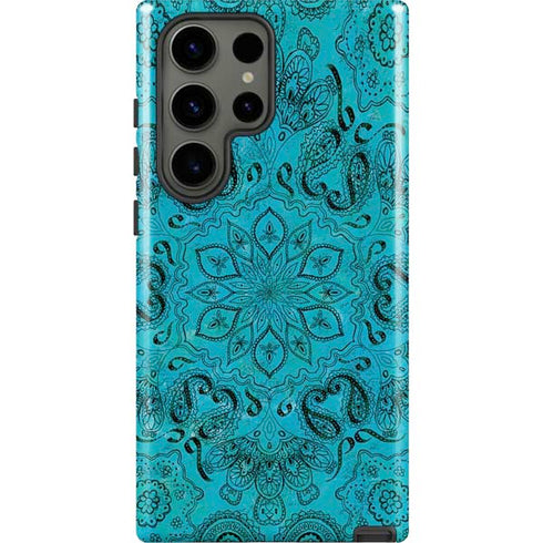 Blue Zen Ginseng Galaxy S23 Ultra Pro Case