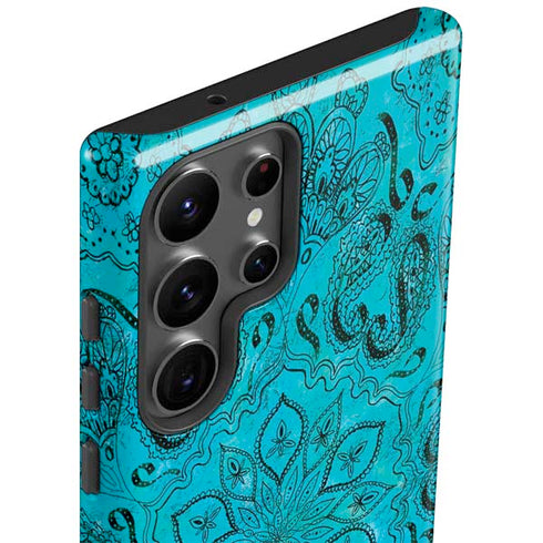 Blue Zen Ginseng Galaxy S23 Ultra Pro Case