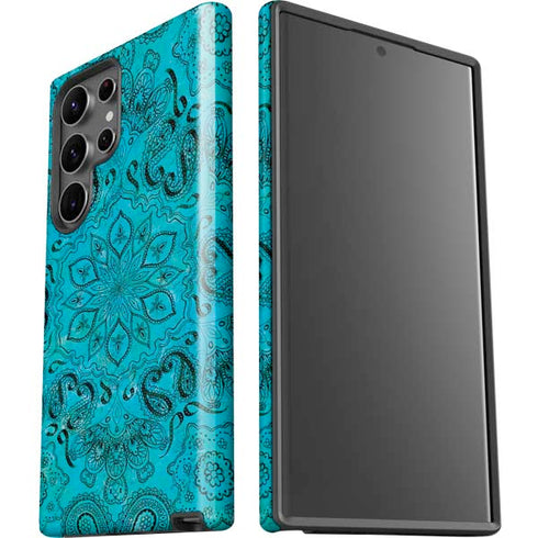 Blue Zen Ginseng Galaxy S23 Ultra Pro Case