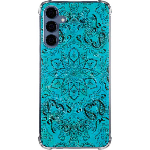 Blue Zen Ginseng Galaxy A55 5G Clear Case