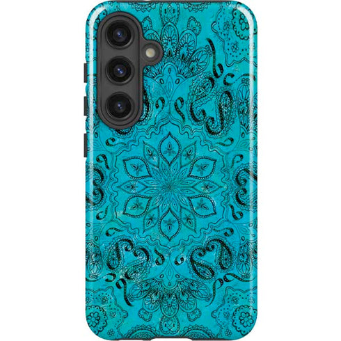 Blue Zen Ginseng Galaxy S25 Impact Case