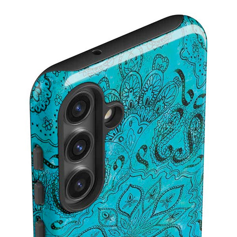 Blue Zen Ginseng Galaxy S25 Impact Case