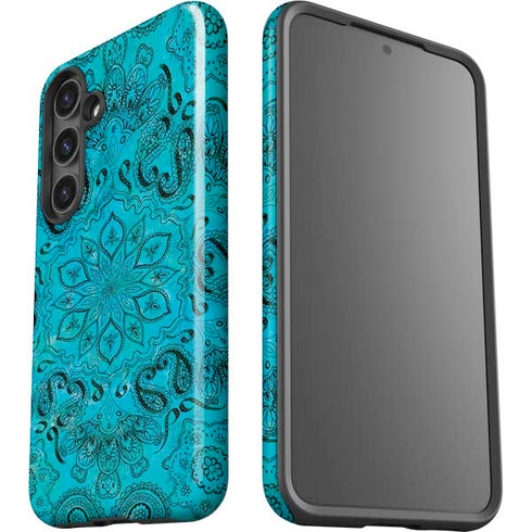 Blue Zen Ginseng Galaxy S25 Impact Case