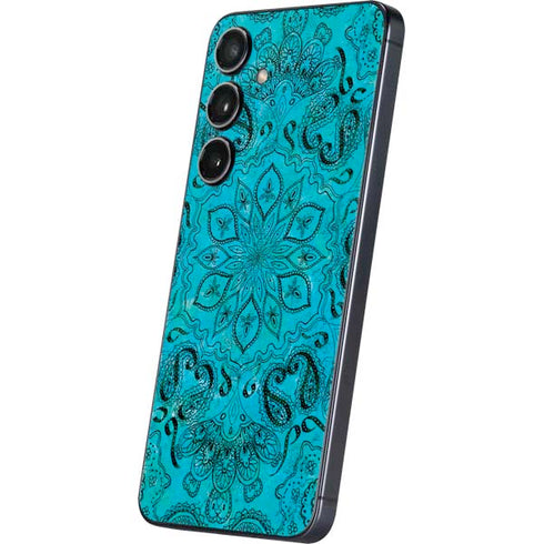 Blue Zen Ginseng Galaxy S25 Plus Skin