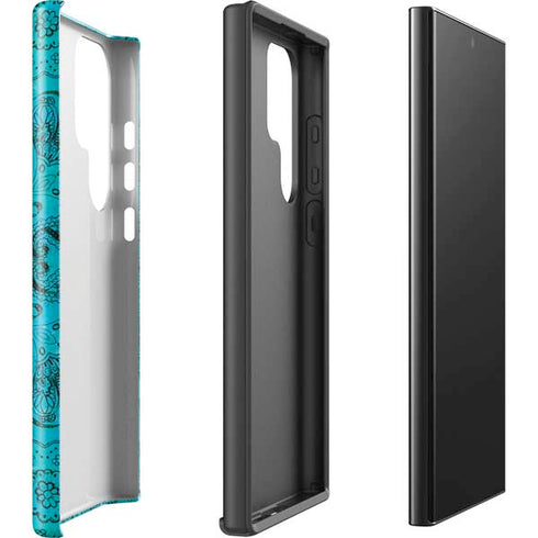 Blue Zen Ginseng Galaxy S25 Ultra Impact Case